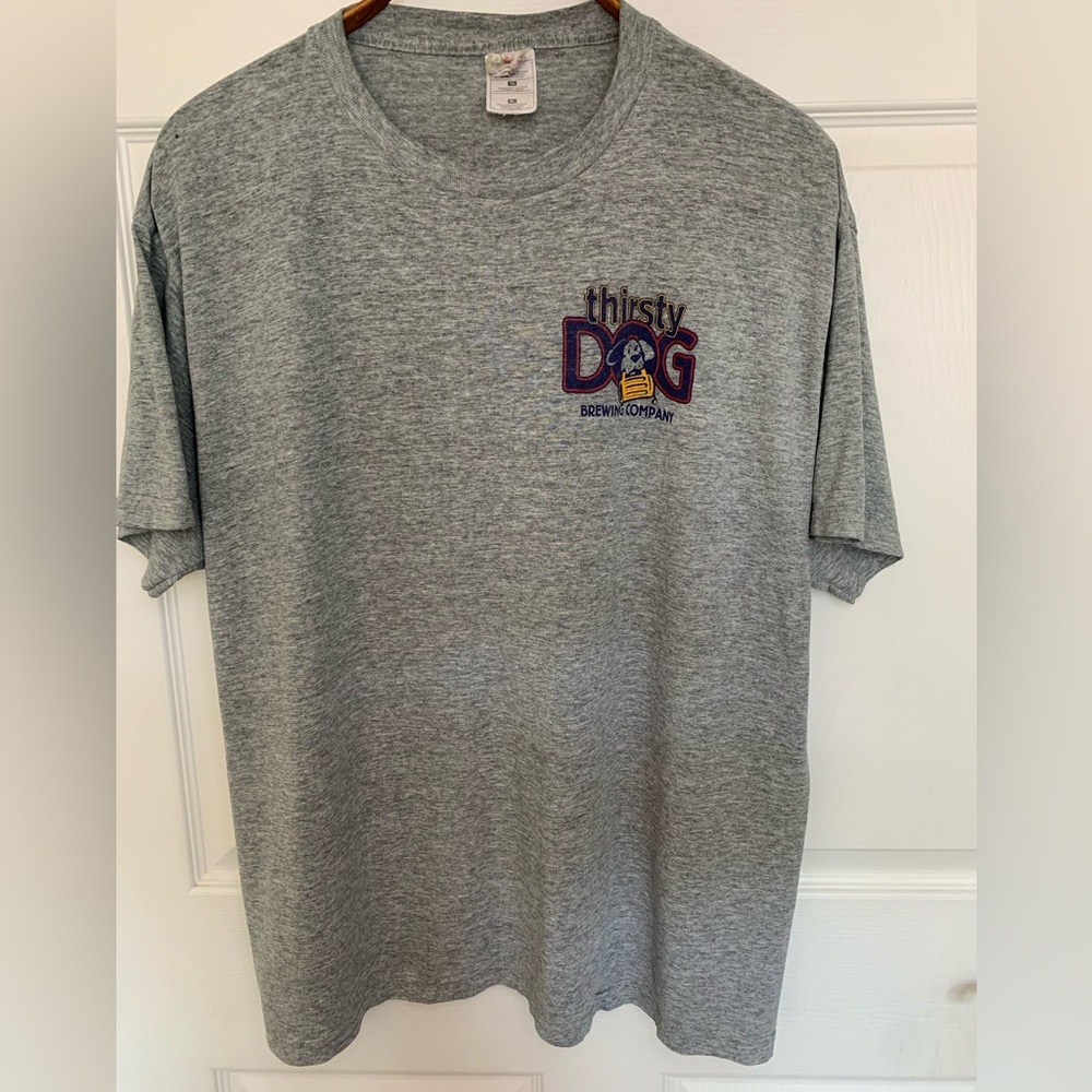 VINTAGE 2001 Thirsty Dog Brewing Men’s T-Shirt sz XL